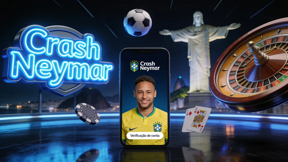 crash neymar no Brasil — Verificação de conta